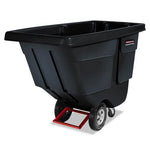 Load image into Gallery viewer, Rotomolded Tilt Truck, 202 Gal, 850 Lb Capacity, Plastic, Black