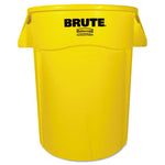 Load image into Gallery viewer, Vented Round Brute Container, 44 Gal, Plastic, Yellow