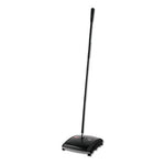 Load image into Gallery viewer, Dual Action Sweeper, 44" Steel/plastic Handle, Black/yellow