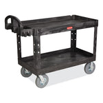 Load image into Gallery viewer, Heavy-duty Platform Truck Cart, 1,200 Lb Capacity, 24 X 48 Platform, Black