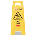 Load image into Gallery viewer, Caution Wet Floor Sign, 11 X 12 X 25, Bright Yellow, 6/carton