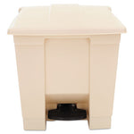 Load image into Gallery viewer, Indoor Utility Step-on Waste Container, 8 Gal, Plastic, Beige