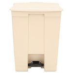 Load image into Gallery viewer, Legacy Step-on Receptacle, 18 Gal, Polyethylene, Beige