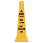 Load image into Gallery viewer, Multilingual Wet Floor Safety Cone, 12.25 X 12.25 X 36