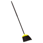 Load image into Gallery viewer, Jumbo Smooth Sweep Angled Broom, 46" Handle, Black/yellow