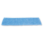 Load image into Gallery viewer, Economy Wet Mopping Pad, Microfiber, 18", Blue, 12/carton