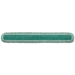 Load image into Gallery viewer, Hygen Dust Mop Heads With Fringe, Green, 60 In., Microfiber, Cut-end
