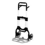 Load image into Gallery viewer, Stow-away Heavy-duty Hand Truck, 500 Lb Capacity, 23 X 24 X 50, Aluminum