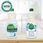 Load image into Gallery viewer, Natural Dishwashing Liquid, Free And Clear, 19 Oz Bottle