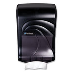 Load image into Gallery viewer, Ultrafold Multifold/c-fold Towel Dispenser, Oceans, 11.75 X 6.25 X 18, Transparent Black Pearl