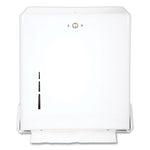 Load image into Gallery viewer, True Fold C-fold/multifold Paper Towel Dispenser, 11.63 X 5 X 14.5, White