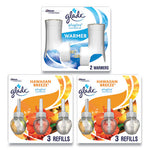 Load image into Gallery viewer, Plugin Scented Oil, Hawaiian Breeze, 0.67 Oz, 2 Warmers And 6 Refills/pack