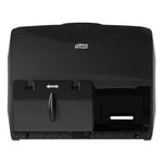 Load image into Gallery viewer, Twin Bath Tissue Roll Dispenser For Opticore, 11.06 X 7.18 X 8.81, Black