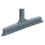 Load image into Gallery viewer, Smartcolor Swivel Corner Brush, Black Polypropylene Bristles, 8.83" Brush, Gray Plastic Handle