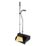 Load image into Gallery viewer, Telescopic Ergo Dust Pan With Broom, 12w X 45h, Metal, Gray/silver