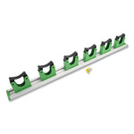 Load image into Gallery viewer, Hang Up Cleaning Tool Holder, 28w X 3.15d X 2.17h, Silver/green