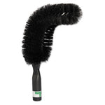 Load image into Gallery viewer, Starduster Pipe Brush, Green Polypropylene Bristles, 7.5" Brush, 6" Black Plastic Handle