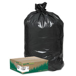Load image into Gallery viewer, Linear Low Density Large Trash And Yard Bags, 33 Gal, 0.9 Mil, 32.5" X 40", Black, 80/carton