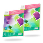 Load image into Gallery viewer, Pagos Watercolor Paper – 30 White Sheets (9x12 inch) x 2 Pack