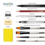 Load image into Gallery viewer, Pagos Artist Quality All-In-One Watercolor Set