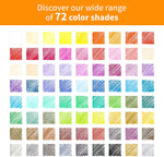 Load image into Gallery viewer, Colored Pencils 72 Pieces Set