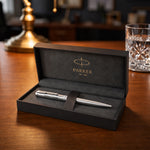 Load image into Gallery viewer, Personalized Parker Sonnet Ballpoint Pen – Stainless Steel Palladium Coating Luxury Pen Gift
