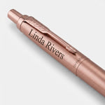 Load image into Gallery viewer, Personalized Parker Jotter XL Rose Gold Ballpoint Pen – Custom Engraved Luxury Gift
