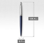 Load image into Gallery viewer, Personalized Parker Jotter Ballpoint Pen, Royal Blue Lacquer, Custom Engraved Gift Box
