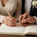 Load image into Gallery viewer, Personalized Parker Wedding Pen Set, Engraved Bride &amp; Groom Pens, Custom Couple Gift, Wedding Keepsake

