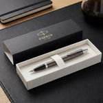 Load image into Gallery viewer, Personalized Parker IM Ballpoint Pen - Custom Engraved Luxury Gift Boxed for Professionals, Graduates &amp; Special Occasions
