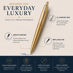Load image into Gallery viewer, Engraved Parker Pen, Personalized Jotter XL Pen, Monochrome Matte Gold Pen, Custom Name Pen, Doctor Appreciation Gift, Thank You Gift

