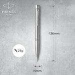 Load image into Gallery viewer, Personalized Parker Urban Ballpoint Pen, Engraved Stainless Steel Executive Gift
