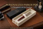 Load image into Gallery viewer, Personalized Engraved Parker Jotter Ballpoint Pen, Teacher Mentor Gift
