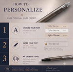 Load image into Gallery viewer, Personalized Parker IM Ballpoint Pen, Dark Espresso Metal, Engraved Gift for Him/Her
