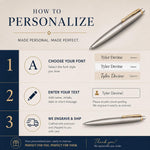 Load image into Gallery viewer, Personalized Parker Jotter Pen  Stainless Steel Ballpoint Gift Box Custom Pen Engraved Gift for Doctor Appreciation Gift Thank You Gift
