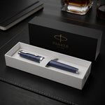 Load image into Gallery viewer, Custom Engraved Parker IM Rollerball Pen | Personalized Gift Box
