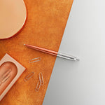 Load image into Gallery viewer, Custom Engraved Parker Jotter Pen, Personalized Wedding Gift, Stainless Steel Guest Book Pen
