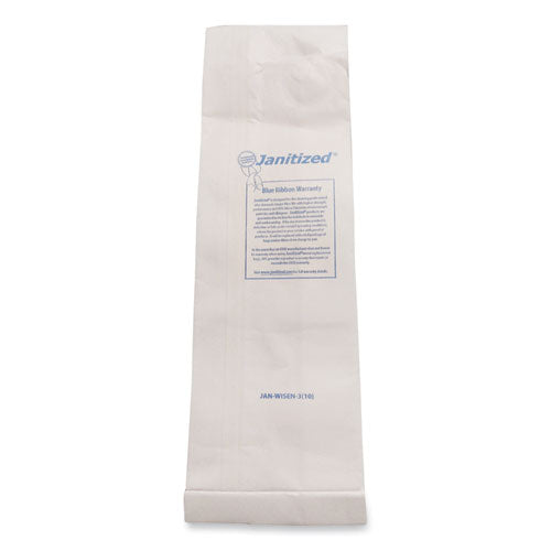 Vacuum Filter Bags Designed To Fit Windsor Sensor S/s2/xp/versamatic Plus, 100/carton