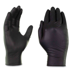 Industrial Nitrile Gloves, Powder-free, 5 Mil, Black, Xx-large, 100 Gloves/box, 10 Boxes/carton