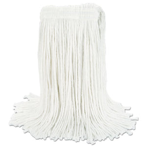 Cut-end Wet Mop Head, Rayon, No. 24, White