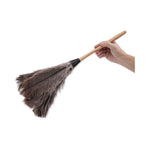 Load image into Gallery viewer, Professional Ostrich Feather Duster, Wood Handle, 20&quot;
