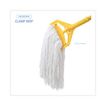 Load image into Gallery viewer, Premium Cut-end Wet Mop Heads, Rayon, 16oz, White, 12/carton
