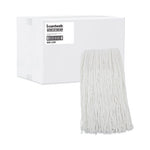 Load image into Gallery viewer, Premium Cut-end Wet Mop Heads, Rayon, 20oz, White, 12/carton
