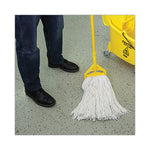 Load image into Gallery viewer, Premium Cut-end Wet Mop Heads, Rayon, 24oz, White, 12/carton
