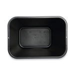 Load image into Gallery viewer, Soft-sided Wastebasket, 28 Qt, Plastic, Black
