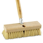 Load image into Gallery viewer, Deck Brush Head, 2&quot; White Tampico Bristles, 10&quot; Brush
