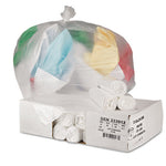Load image into Gallery viewer, High-density Can Liners, 33 Gal, 9 Mic, 33&quot; X 39&quot;, Natural, 25 Bags/roll, 20 Rolls/carton
