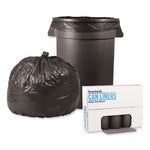 Load image into Gallery viewer, Low-density Waste Can Liners, 33 Gal, 1.1 Mil, 33&quot; X 39&quot;, Gray, 25 Bags/roll, 4 Rolls/carton
