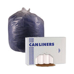 Load image into Gallery viewer, High-density Can Liners, 33 Gal, 14 Mic, 33&quot; X 38&quot;, Natural, 25 Bags/roll, 10 Rolls/carton
