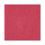 Load image into Gallery viewer, Buffing Floor Pads, 13&quot; Diameter, Red, 5/carton
